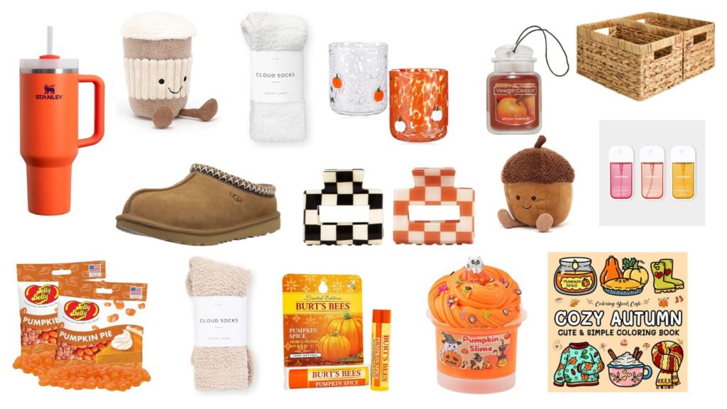 Autumn boo baskets items from Amazon