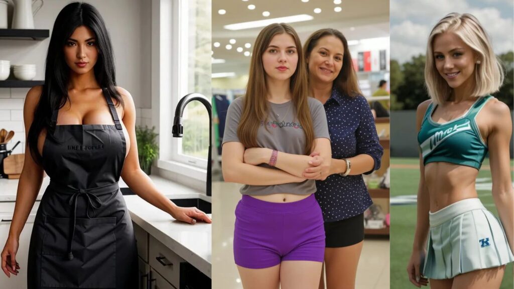 Four AI girlfriends from Fanfinity 2025 showcasing advanced memory and personalization features, remembering user preferences and past interactions.